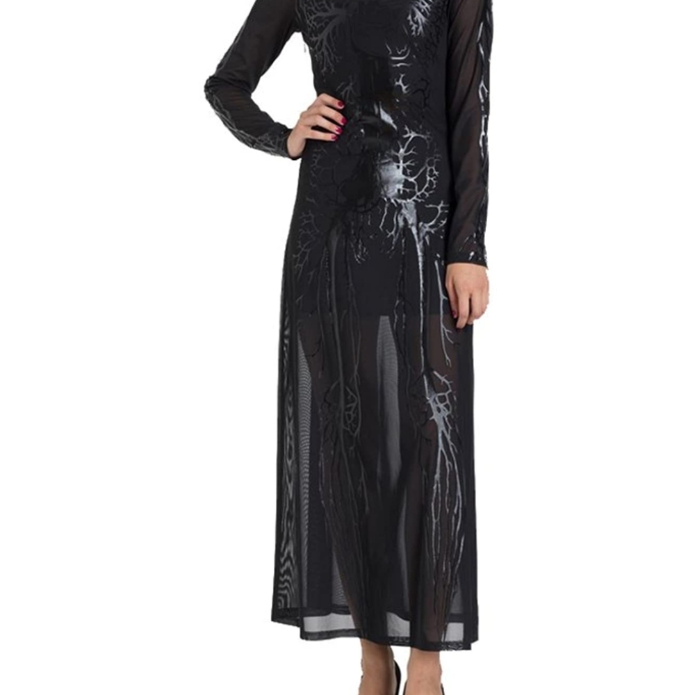 Jawbreaker black vein dress